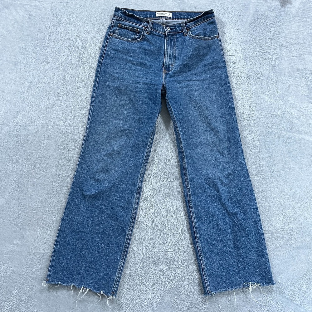 Abercrombie & Fitch Jeans The 90s Relaxed High Rise 29/ 8 Y2K Western Baggy